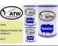 Preview: Ford, Medium Prairie Tan (Interior), AYC: 500ml Lackdose + 500ml Klarlack + 250ml Härter - Set, von ATW Autoteile West.